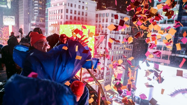 New Year's Eve in Times Square in New York City 