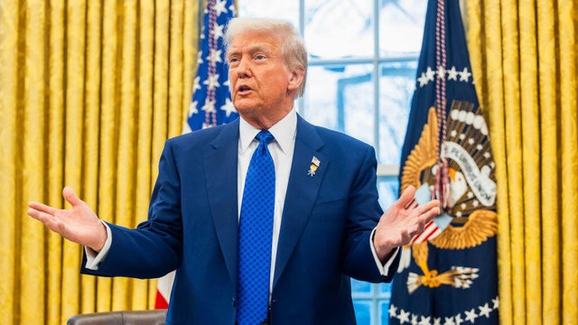 President Trump Swears-In Tulsi Gabbard As Director Of National Intelligence 