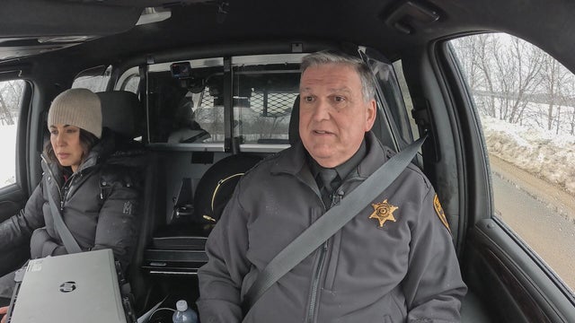 Cecilia Vega and Sheriff David Favro 