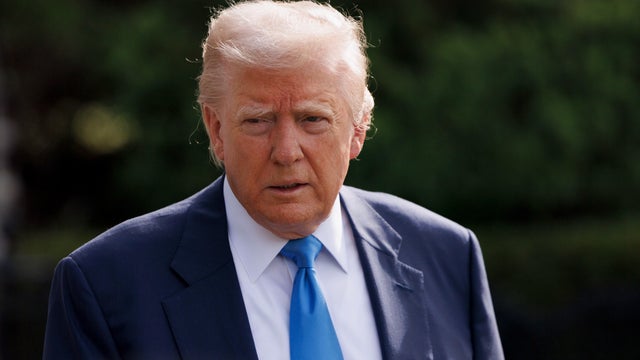 President Trump Departs White House For Rome 