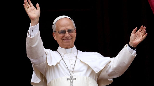 Pope Leo XIV Performs Regina Caeli Prayer In St. Peter's Square 