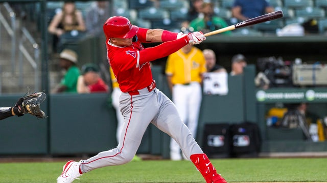 Angels Athletics Baseball 