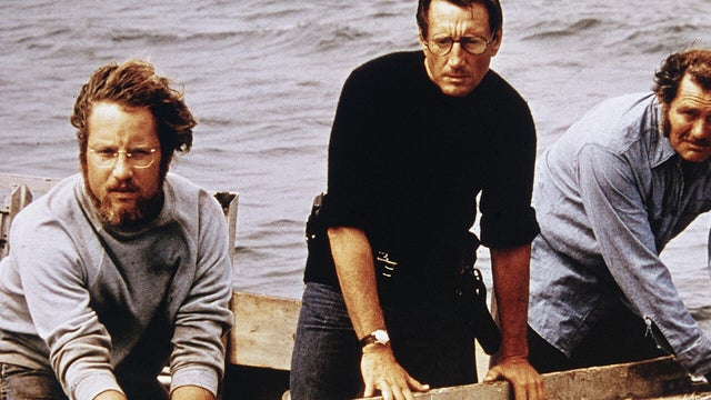 Dreyfuss, Scheider & Shaw In 'Jaws' 